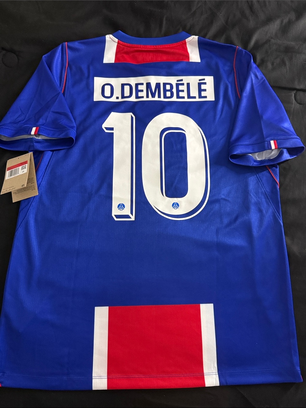 Paris Saint-Germain (PSG) #10 Ousmane Dembele 2026-27 Nike Ligue 1 Home Jersey